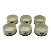 6 Ramequins Rosenthal studio-line "Siena" par Richard Scharrer 1970