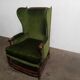 Armchair Shepherdess with Provencal ear radassier style louis XVI 18th century