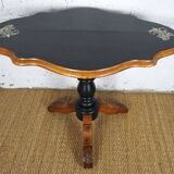 19th century violin table in walnut