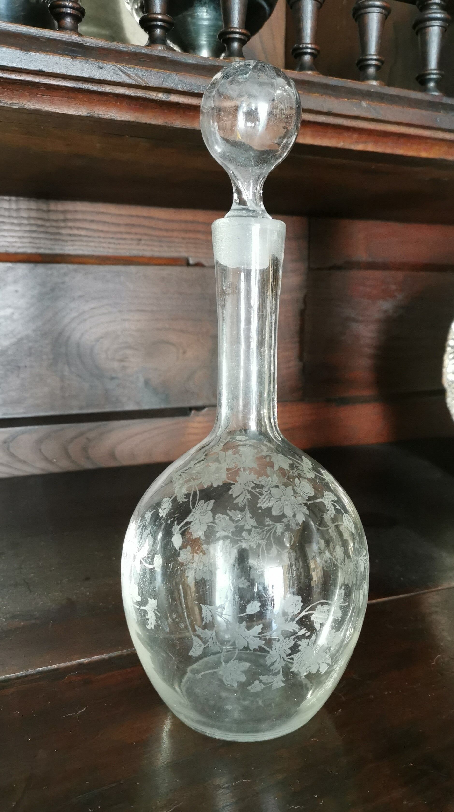 Old liquor bottle