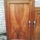 Asymmetric solid walnut buffet