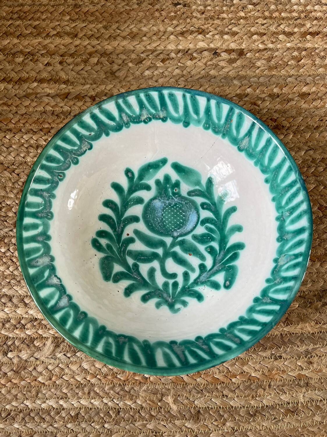 Lebrillo salad bowl from Fajalauza.