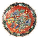Ancien Assiette Japonaise Imari Kutani Lion Fo Karashishi Shishi Meije 19èm