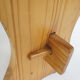 Scandinavian modern pinewood bench, 1960's