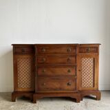 Chiffonier, small 19th century storage unit 1m12 x 74 x 35