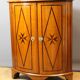 Louis XV corner cupboard with Maltese cross 18th century