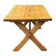 Vintage dining table pinewood 1960 minimalist dining table