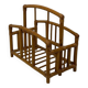 Vintage bamboo magazine rack