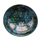 Coupe, plat oriental signé Safi vintage