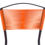 Chaise vermillon