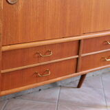 Mid century teak shelf, 1960's Norway