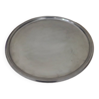 Manor pewter tray diameter 40cm