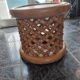 African stool Bamileke Natural brown