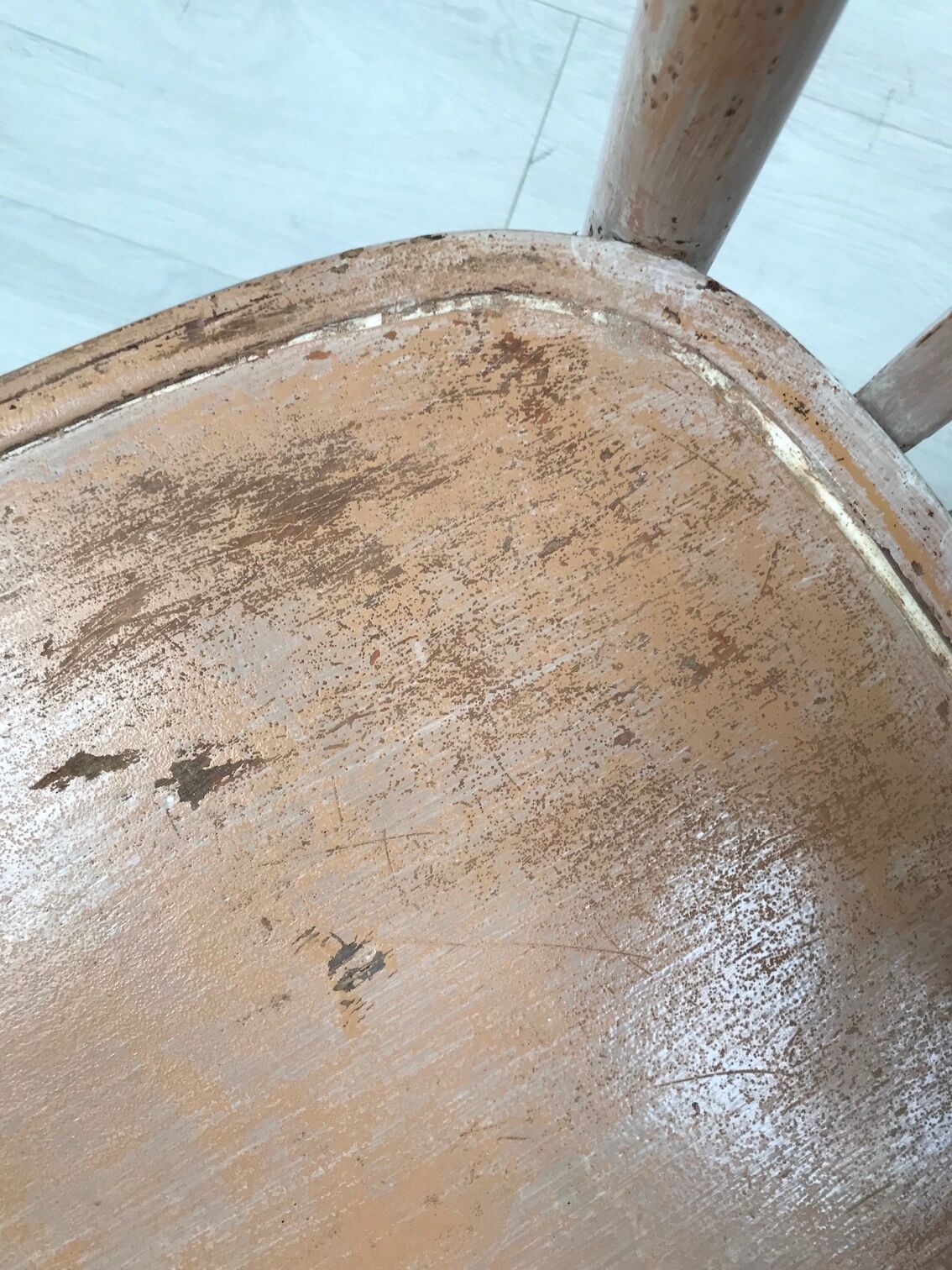 Suite of six bistro chairs