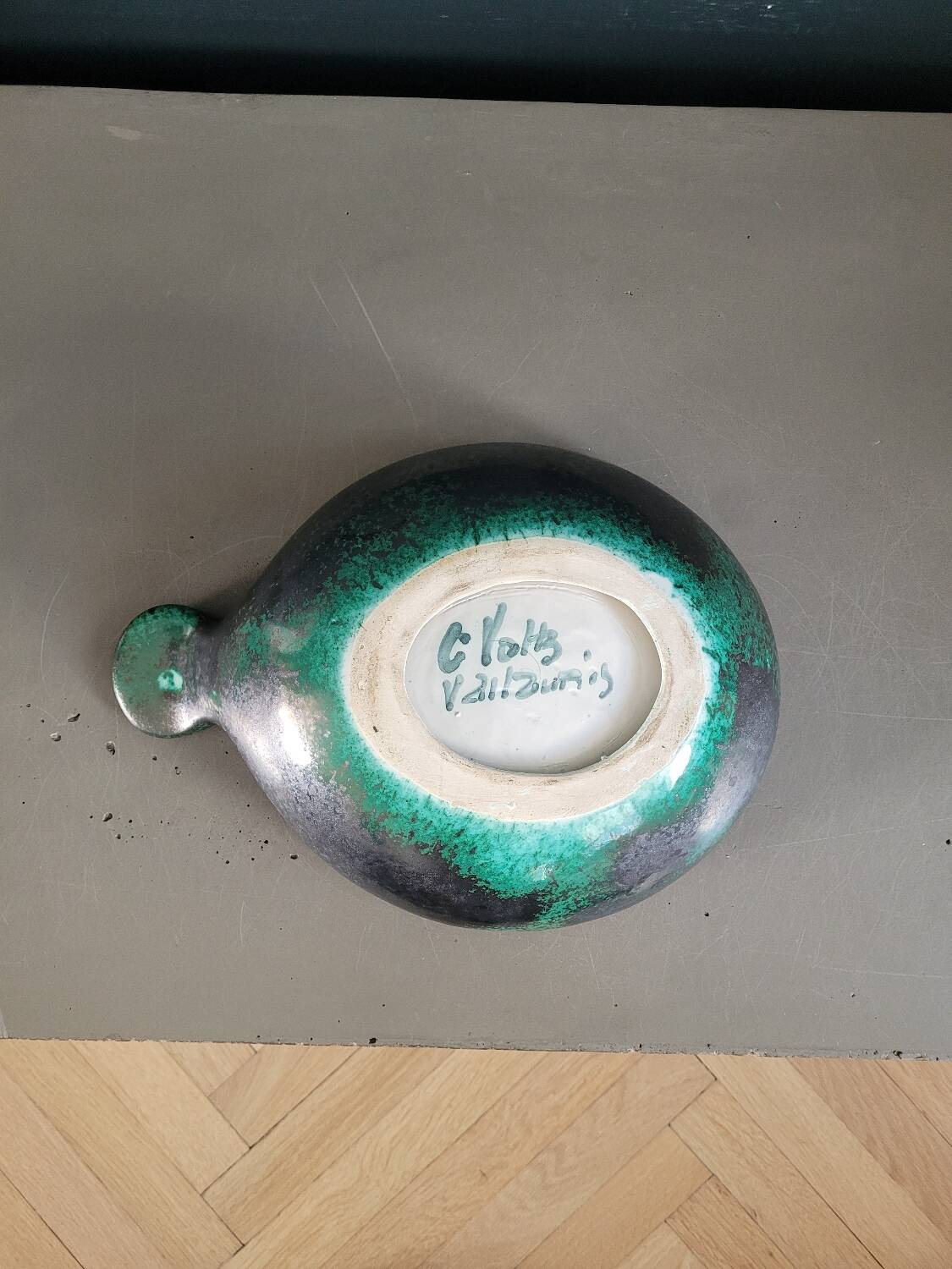 Charles Voltz Vallauris ceramic bowl