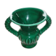 Vase en céramique vert des années 1960