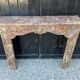 Regency style fireplace in Rance marble, 19th century