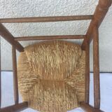 4 mulched country chairs
