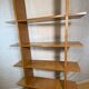 Unité de rangement en teck de style mid-century modern / Paravent d'inspiration scandinave