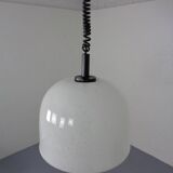 Glass ceiling lamp from Peill & Putzler, Germany, 1960s.