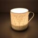 Pair of Limoges porcelain cups - Maison Raynaud - Washington
