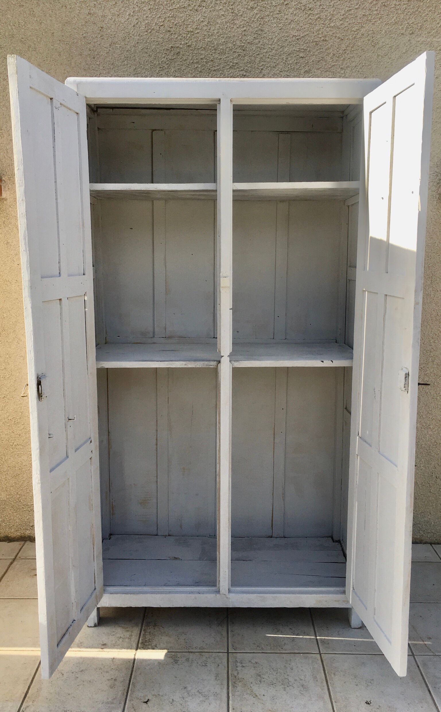 Parisian wardrobe high vintage solid wood