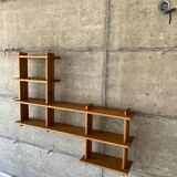 Modernist pine shelf bookcase Regain
