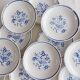 Set of 12 Moulin des Loups soup plates, Alain