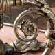 Paire d'appliques murales bec de gaz, style Empire