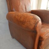 Leather armchair