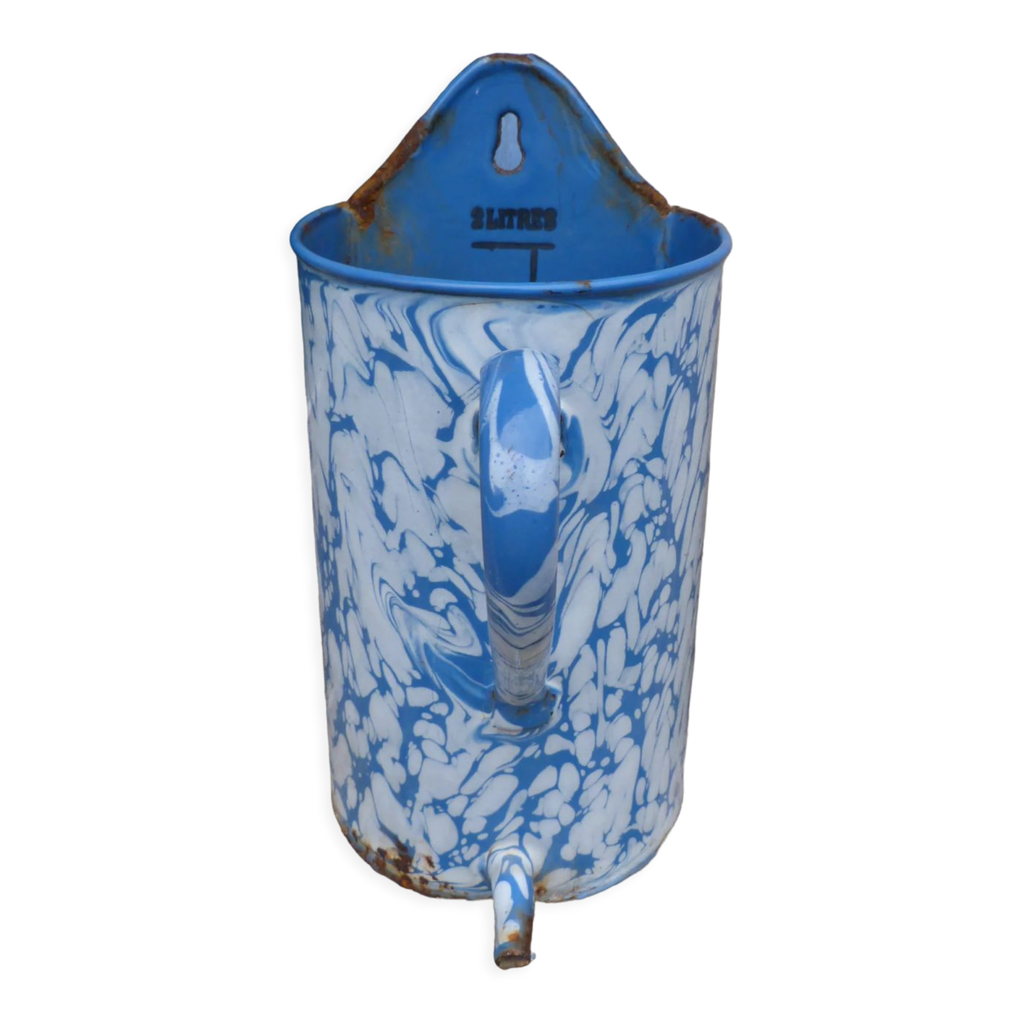 ANCIEN PETIT POT pichet en etain briquet deco retro EUR 29,90 - FR