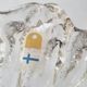 Pertti Santalahti Glass Bowl, Humppila, Finland, 1960s