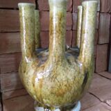 Candlestick / Authentic Tamegroute Pottery Vase