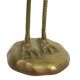 Statue de héron grue en cuivre sculpture laiton vintage 42cm