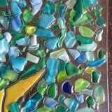 Murano - glass marquetry bowl "Omaggio a Gaudi"
