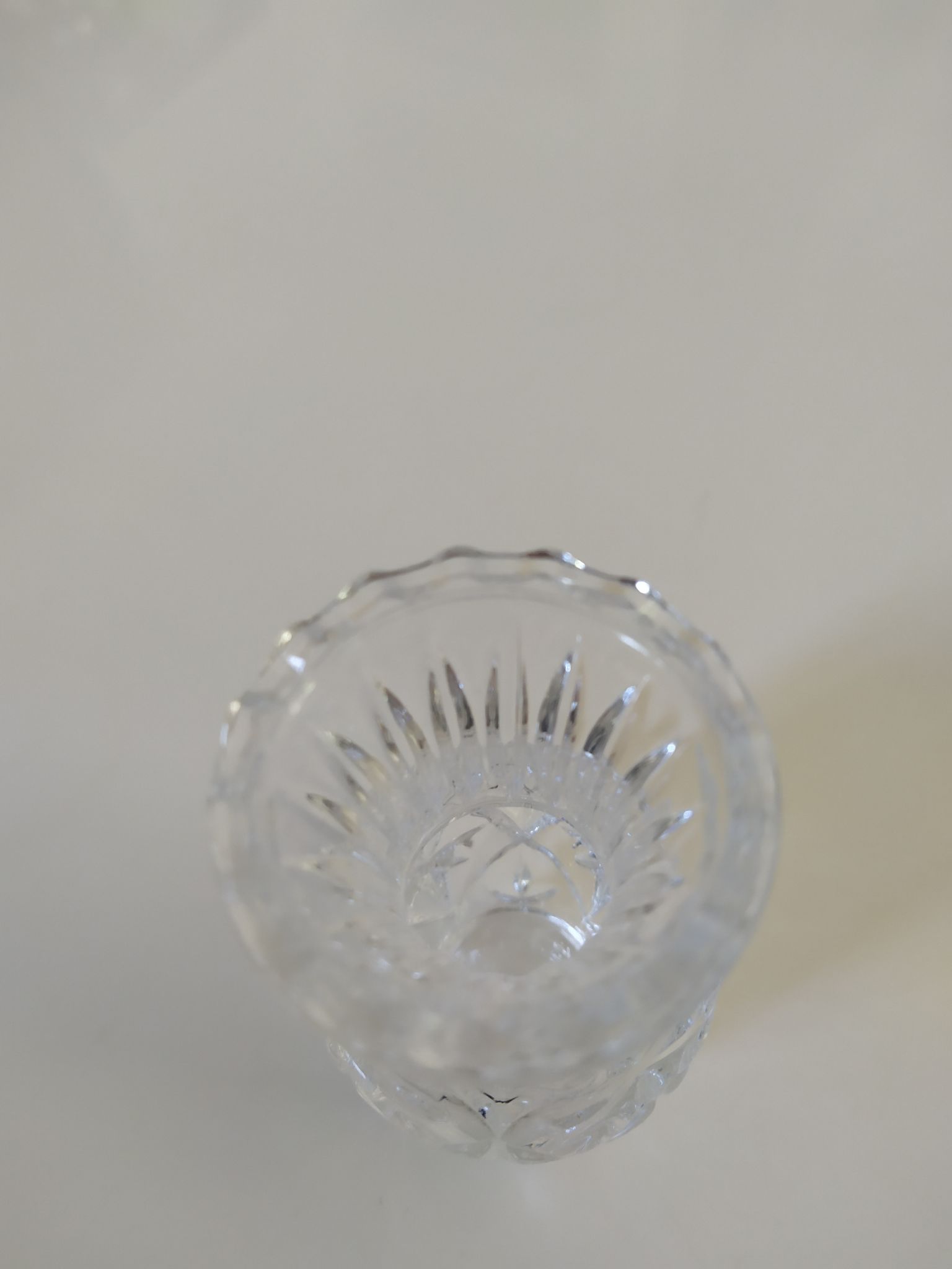 Crystal vase