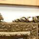 20th century Louis XV style mirror in wood and gilded stucco