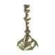 Candlestick in bronze and brass 18th century