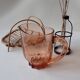 Rosaline glass pitcher - 1950s - Made in France