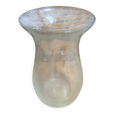 Vintage Bubble Glass Vase in BIOT Style #E360