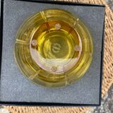 Signed Sevres crystal vase