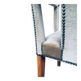 Boudoir Side Chair in Velvet, 1920s