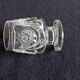4 verres anciens à digestif en cristal taillé et cristal moulé décoré
