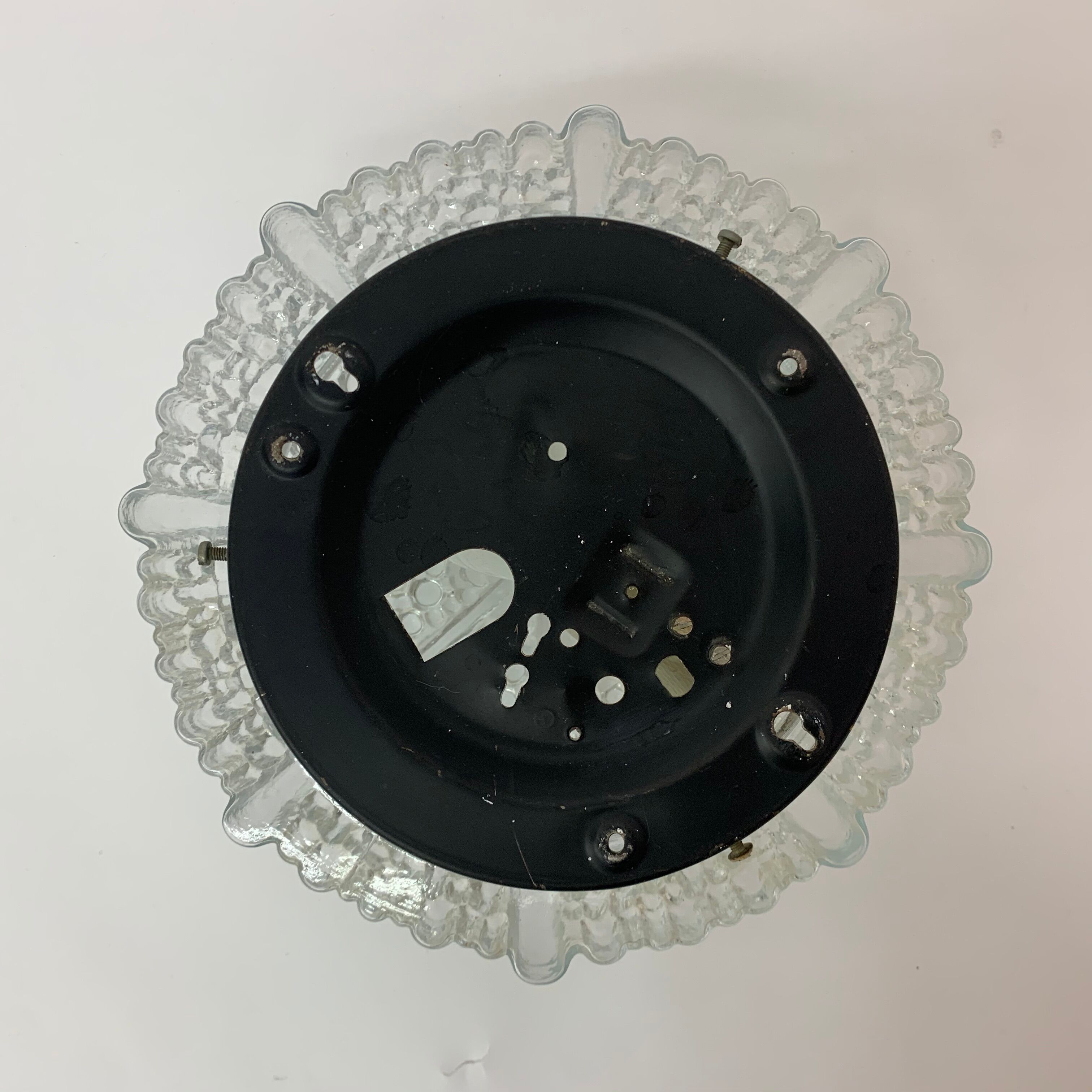 Vintage glass sconce bubble , 1960's