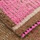 Tapis de couloir oriental vintage rose clair 3x10, 87x310 cm
