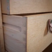 2 commodes Søborg en chêne scandinave