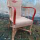 Fauteuil en rotin année  70