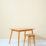 Swedish desk and stool by Göran Lalmvall 1940/50