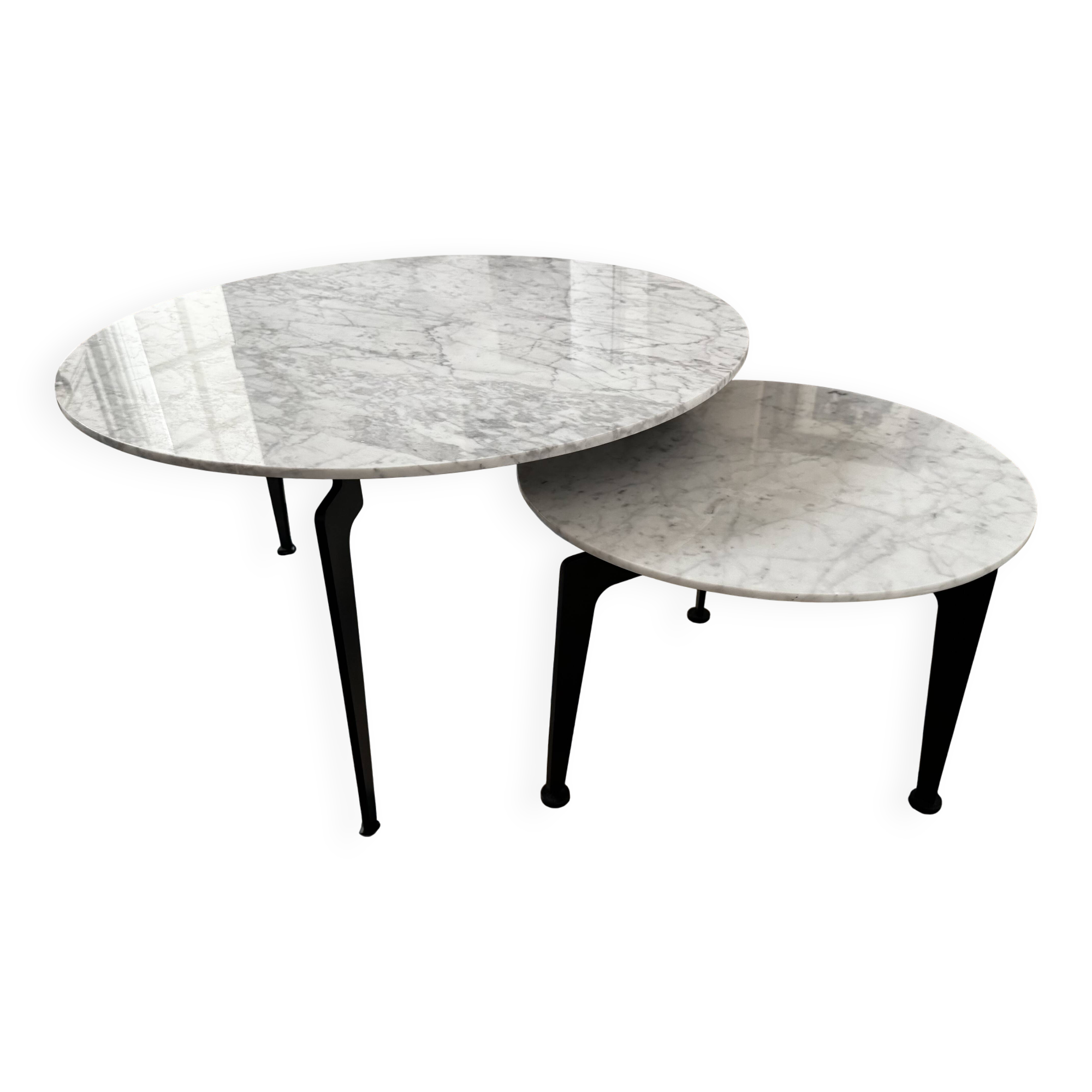 Marble coffee tables from the 80s