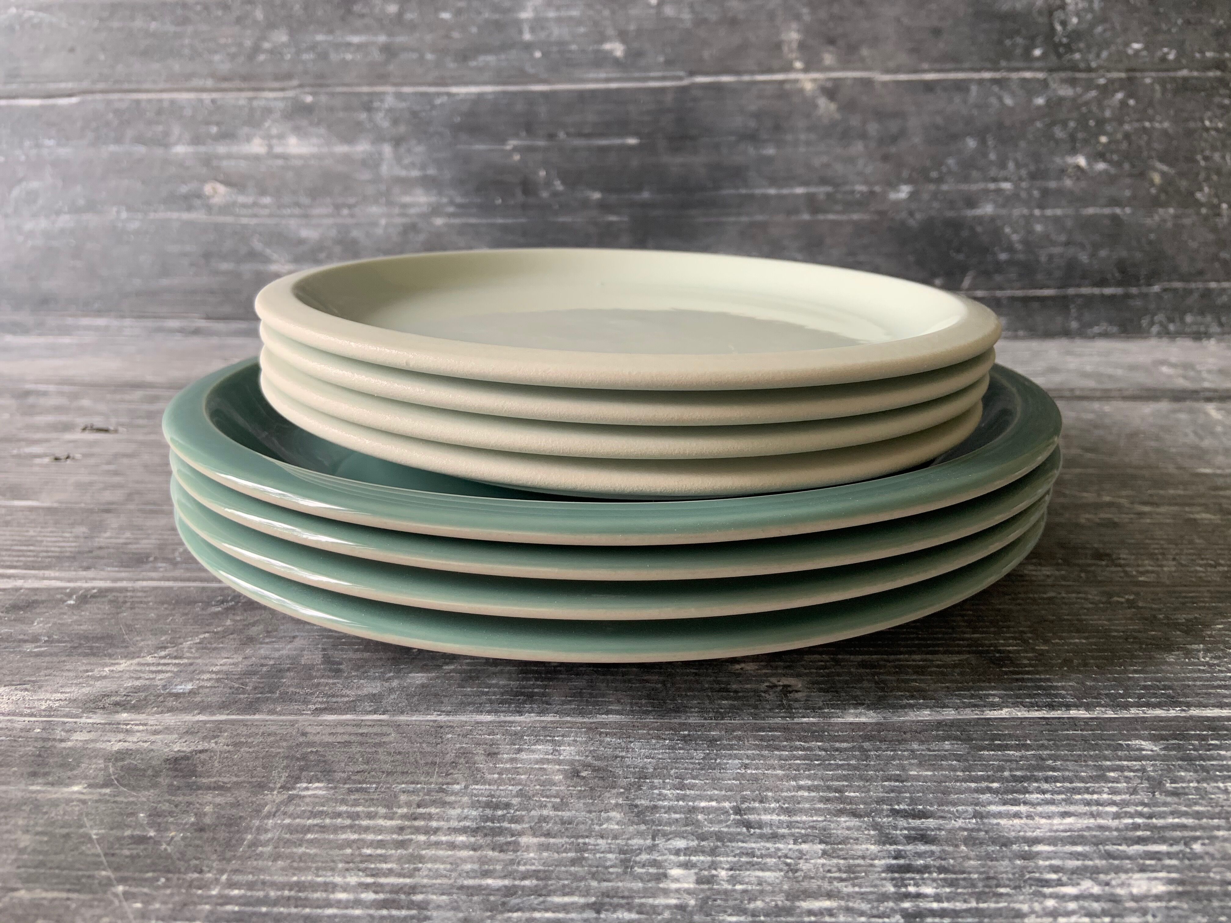 Flat plates and dessert Jars Cantine